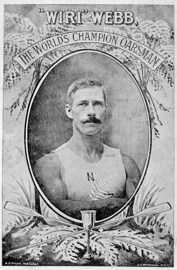 Wiri Webb postcard