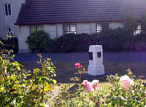 Woolston Second World War memorial