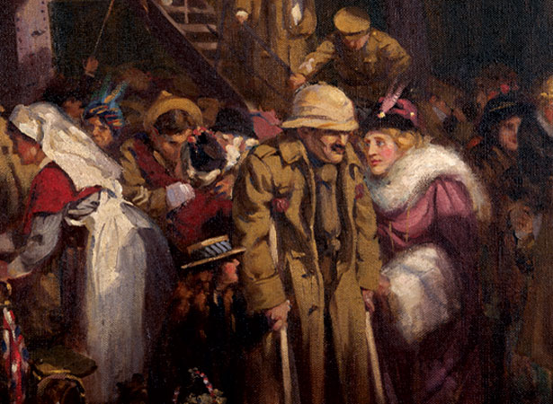 Walter Armiger Bowring painting, 1916