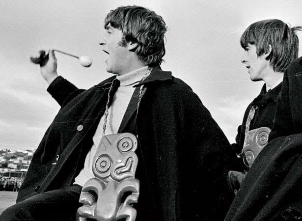 The Beatles at Wellington Airport