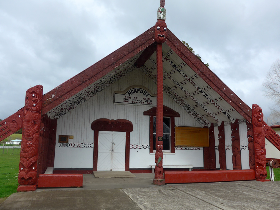 Mangamuka Marae memorials
