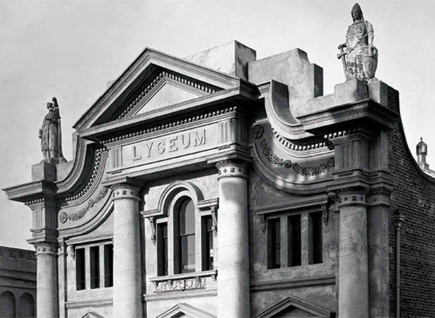The Lyceum public hall in Dunedin