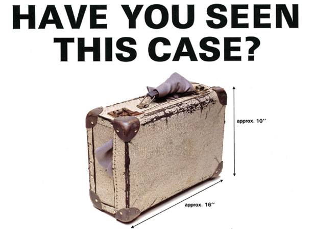 Police information leaflet about the Trades’ Hall bombing