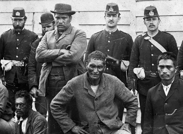 Māori arrested for taking part in the ‘Dog Tax Rebellion’