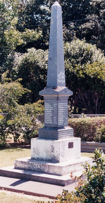 Kaukapakapa First World War Memorial