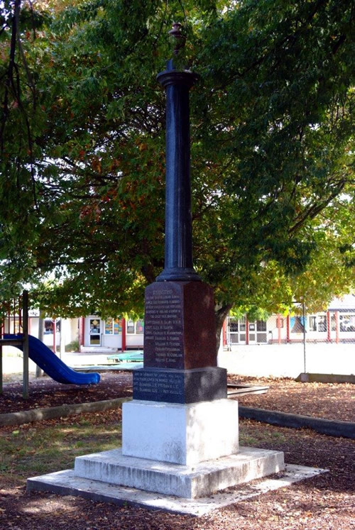 North Loburn School memorial