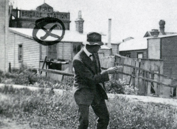 Police reconstruction of Frederick Evans’ alleged shooting of Constable Wade