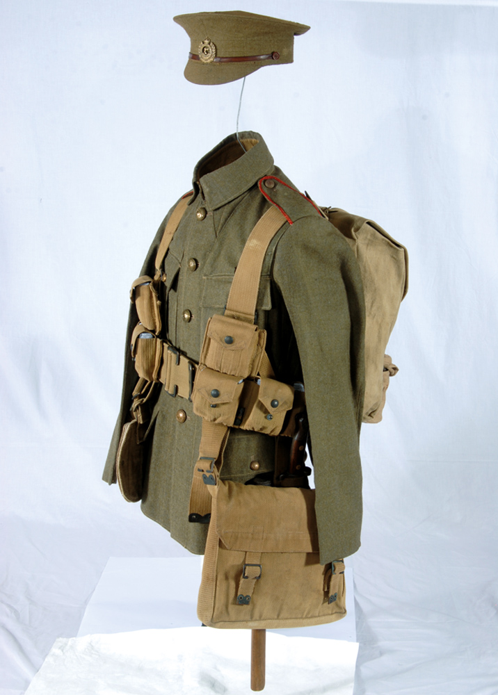 NZ infantry uniform, 1914-15