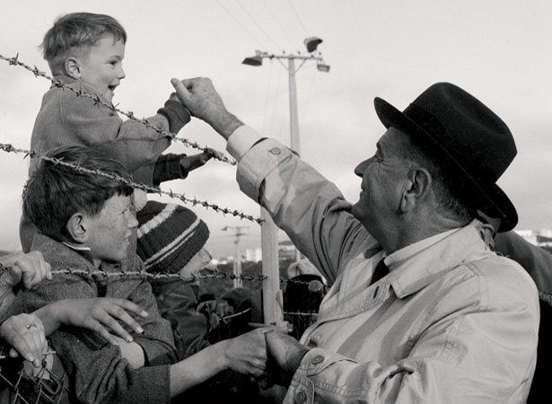 President Johnson at Wellington Airport