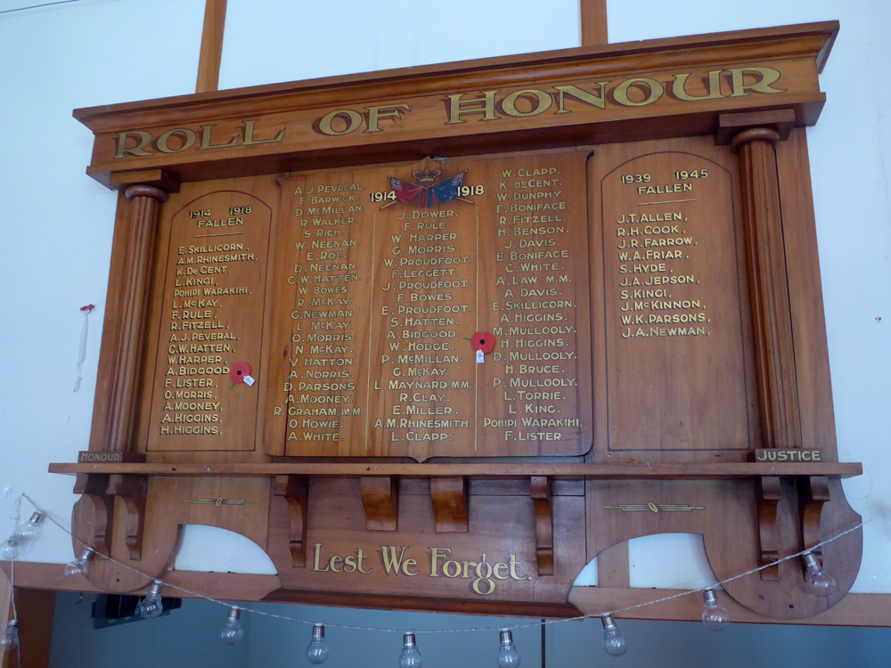 Ormond School roll of honour
