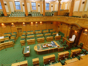 Panorama: Debating Chamber galleries