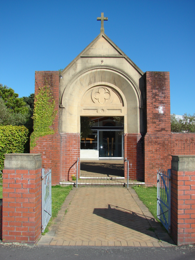 Father McMenamin memorial, Sacred Heart, Petone