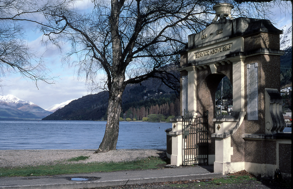 Queenstown war memorial