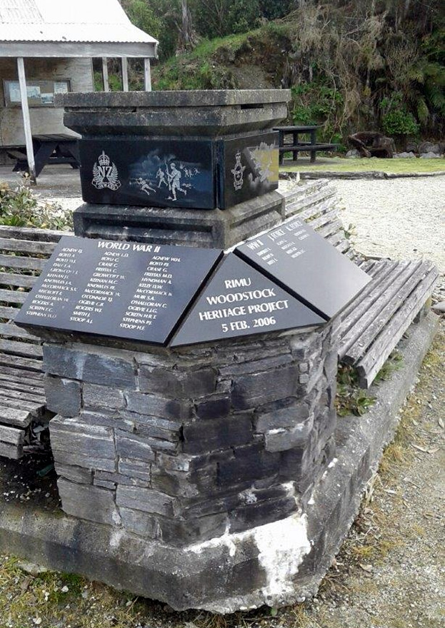 Rimu war memorial