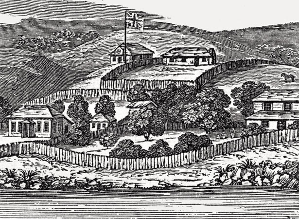 CMS mission station at Kerikeri, c. 1829–30