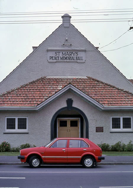 St Mary’s Peace Memorial Hall, New Plymouth