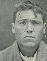 Mugshot of Domingo Carlos - arrested for illegally boarding a ship
