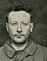Mugshot of Joseph Clapham - arrested for supplying liquor to a soldier