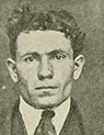 Mugshot of Mati Jujnovich -arrested for failing to do national service