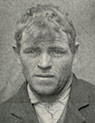 Mugshot of Ernest Lynd - arrested for publishing a disloyal statement