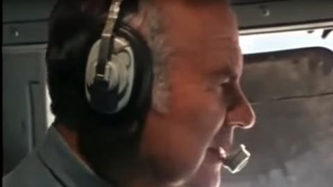 Bob Thomson describes scene of Erebus crash