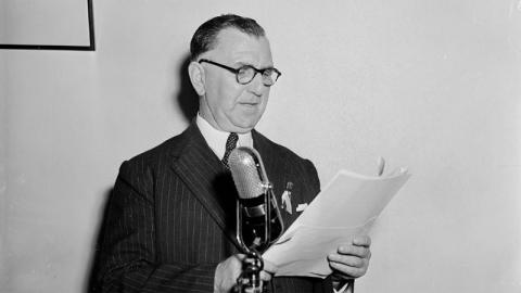 PM Holland declares state of emergency, 1951