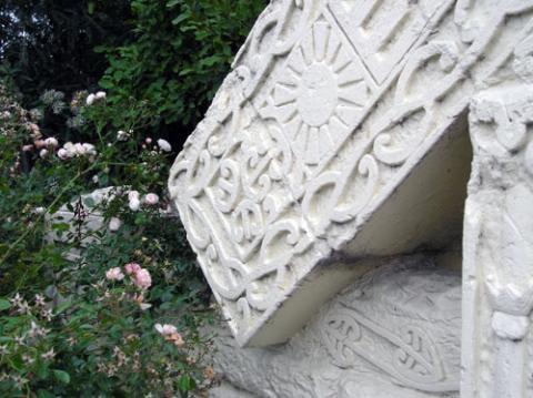 Detail from the memorial