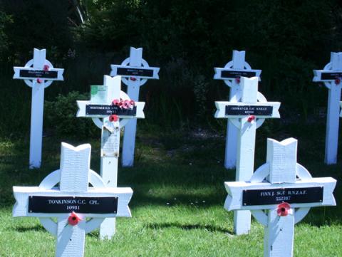 Detail from the memorial