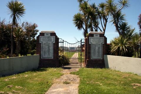 Detail from memorial