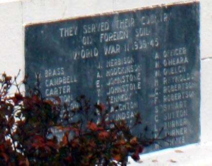 Drummond memorial (detail)