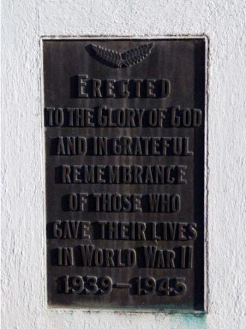 Detail from the memorial