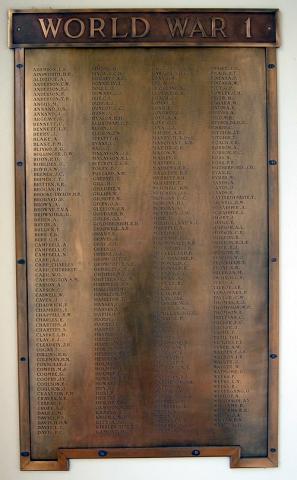 Hstings Hospital memorial