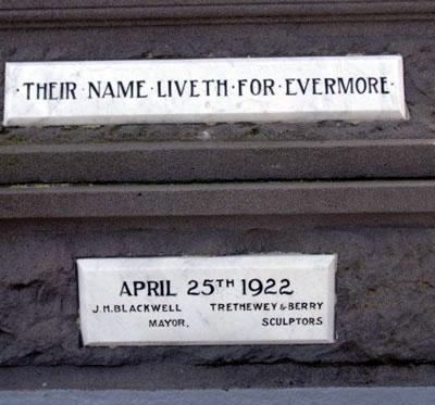 Kaiapoi memorial detail