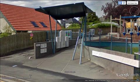 Google street view of the memorial