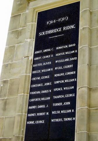 Memorial today