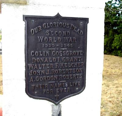 Detail from memorial