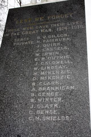 Menzies Ferry memorial