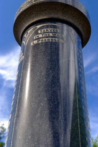 Prebbleton memorial detail