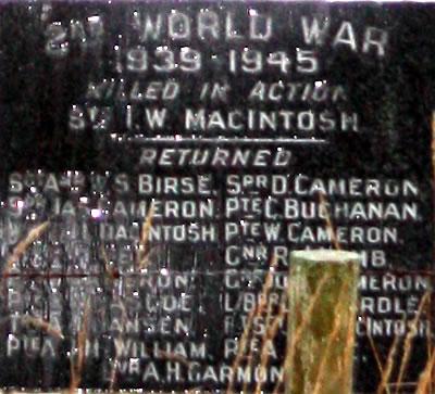 Quarry Hills memorial