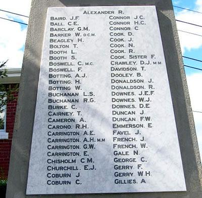 memorial detail