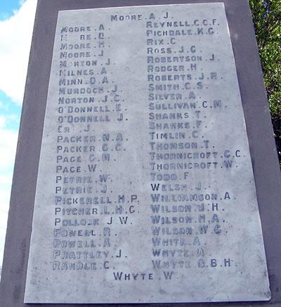 memorial detail