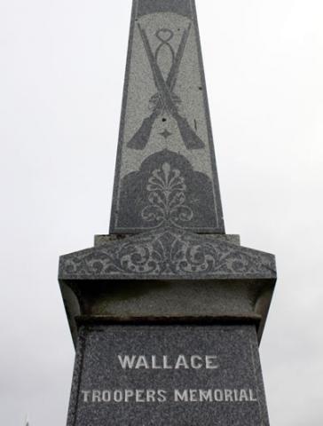 Detail from Riverton memorial