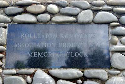 Detail from memorial