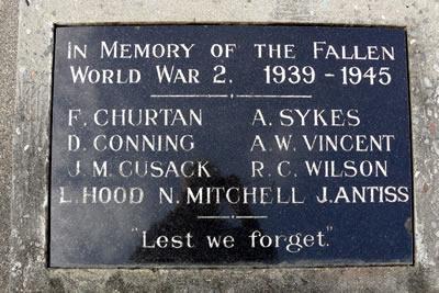 Waimangaroa  memorial