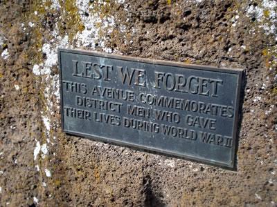 Memorial detail