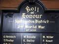Roll of honour