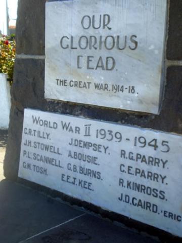 Memorial detail