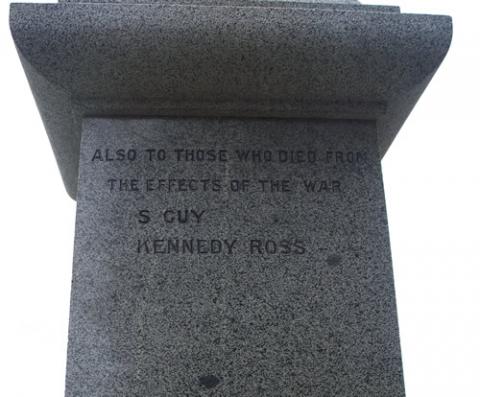 Otara memorial (detail)