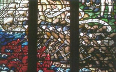 Memorial window, Christchurch