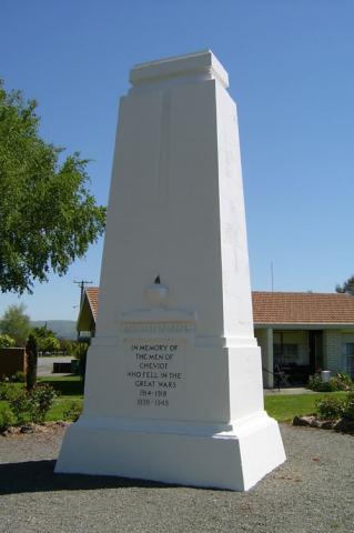 Cheviot memorial